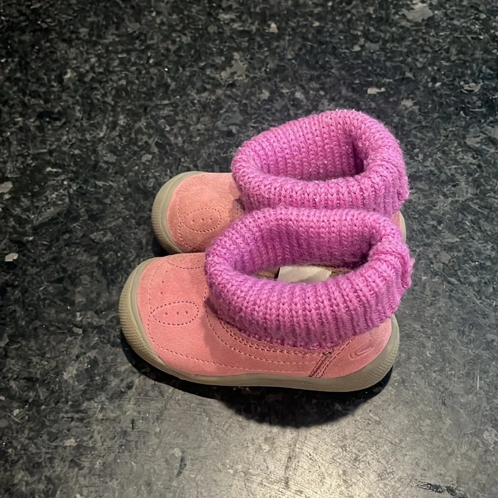 Toddler Cozy Pink Kids Boots
